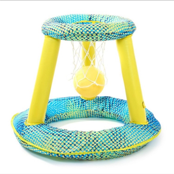 Sun Squad Games Nwt Sun Squad Water Basketball Hoop Set Poshmark